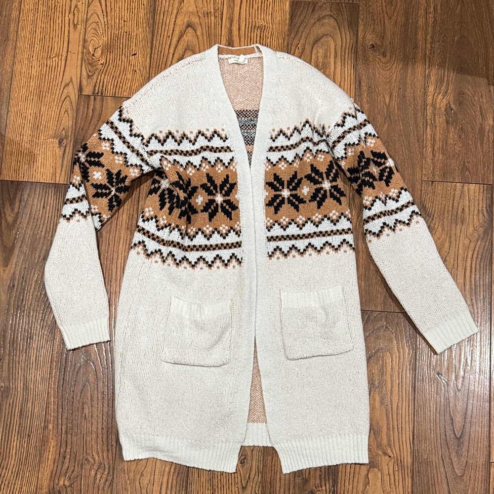 Fairisle Sweater size Med NWOT